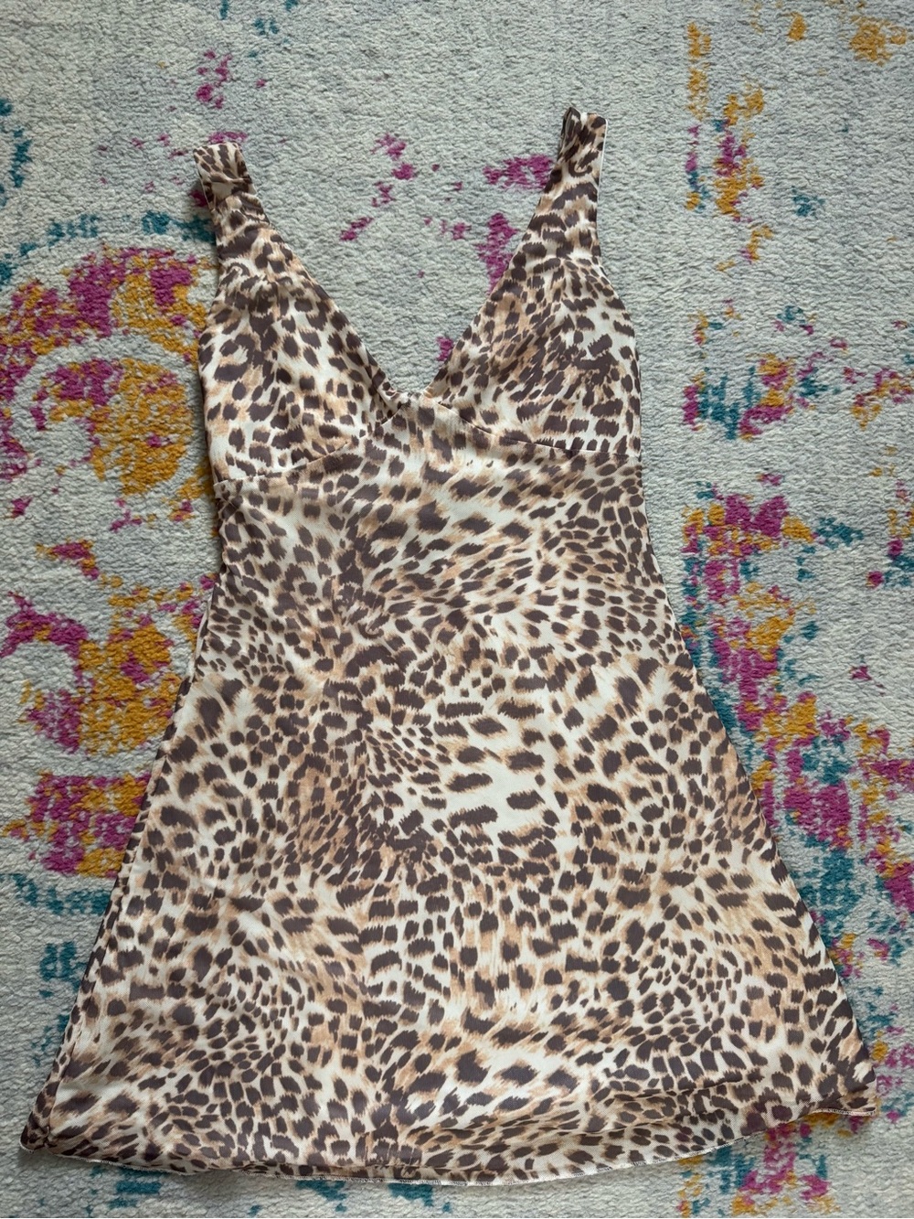 Princess Polly Leopard-Print One-Piece Bodysuit - Brown, Cream